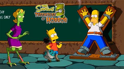 La Casita Del Terror Xxv P1 Los Simpsons Capitulos Completos En Español Latino Youtube