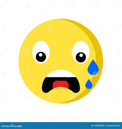 Nervous Emoji Icon From Emoji Collection Vector Illustration