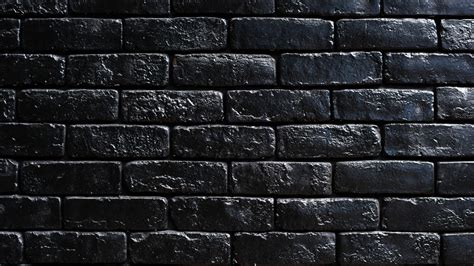 Black Bricks Background Hd 2560x1440 Download Hd Wallpaper