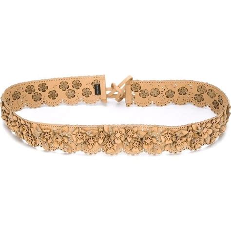 Etro Flower Belt 25735 Inr Liked On Polyvore Featuring Accessories