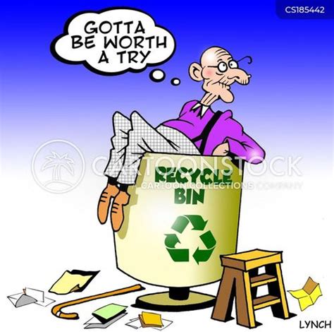 Recycling Bins Cartoons And Comics Funny Pictures From Cartoonstock