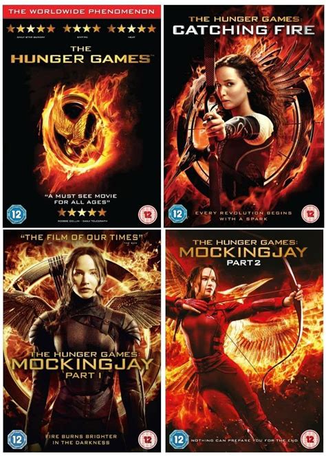 Movie The Hunger Games 2012 2015 Collection Hollywood Movie