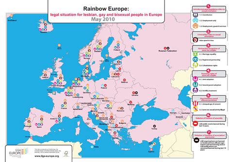 Lgbt Rights In Europe Map United States Map