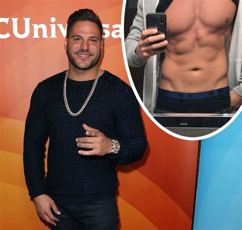 Ronnie Ortiz Magro Got His Six Pack Abs Through Plastic Surgery