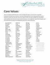 Company Values Exercise