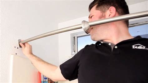 How To Install A Curved Shower Curtain Rod