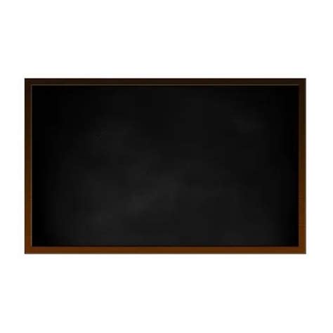 School Chalk Blackboard Board Size 12x4 Frame Material Wooden At