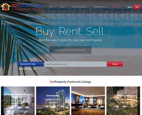 Real Estate Website Design Portfolio