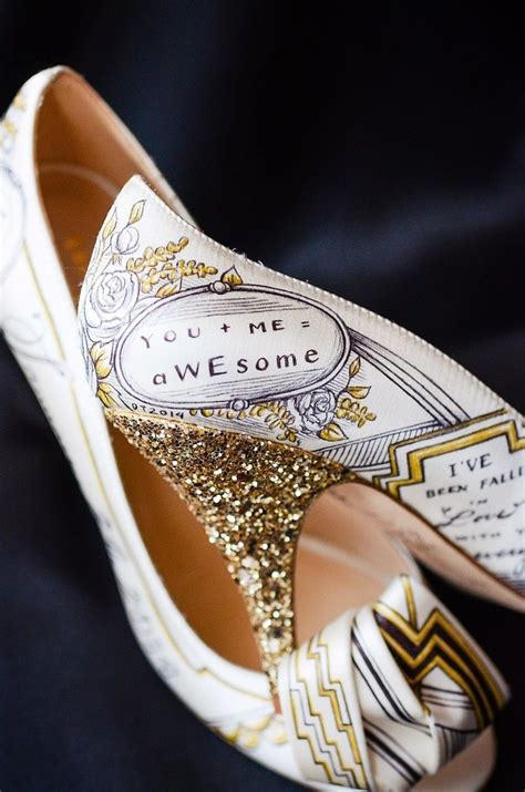 Get Some Custom Wedding Shoes That Encapsulate Everything About You