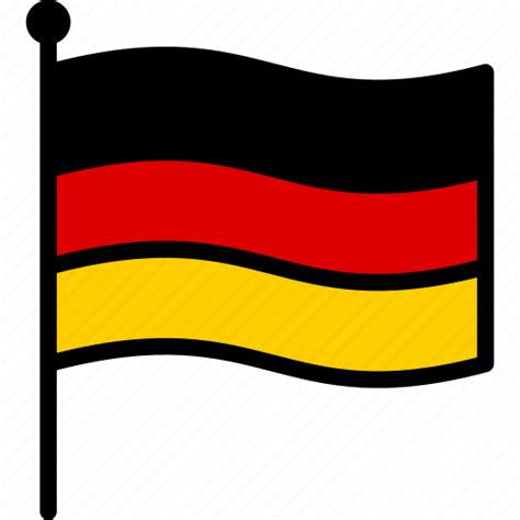 Flag German Germany Icon Download On Iconfinder