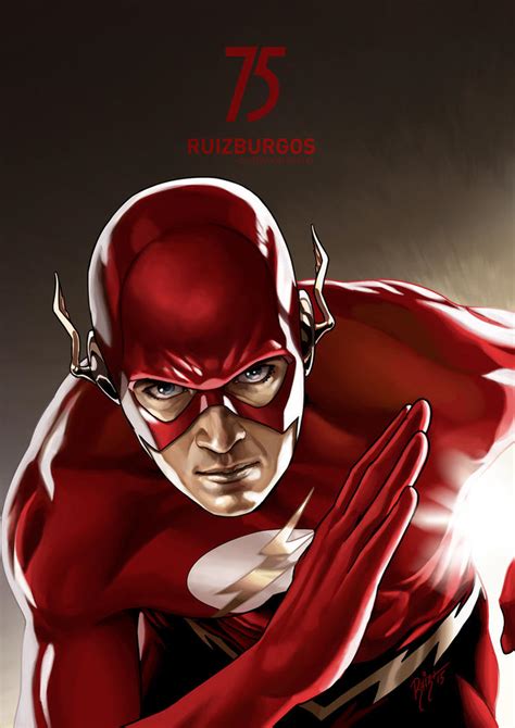 The Flash 75th Anniversary Exhibition By Ruizburgos On Deviantart