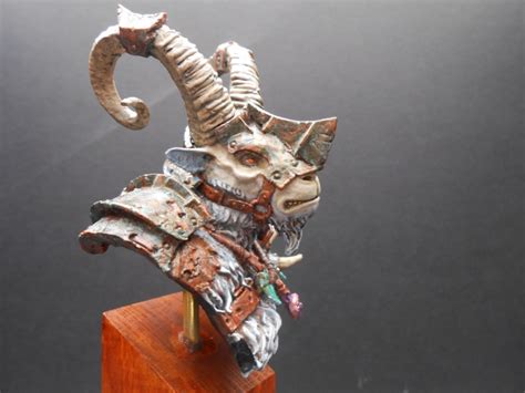 Ram Warrior Bust By Herman Aka Glitterwolf · Puttyandpaint