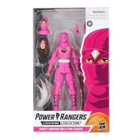 power rangers lightning collection monsters mighty morphin ninja pink ranger 15 90 picclick