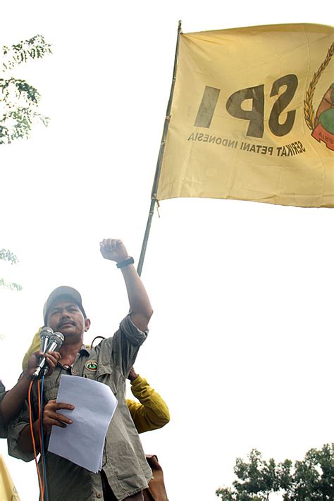 Bersama Partai Buruh Petani SPI Lakukan Aksi Massa Peringati HTN Serikat Petani Indonesia