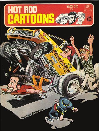 Hot Rod Cartoons A Mar Comic Book By Petersen