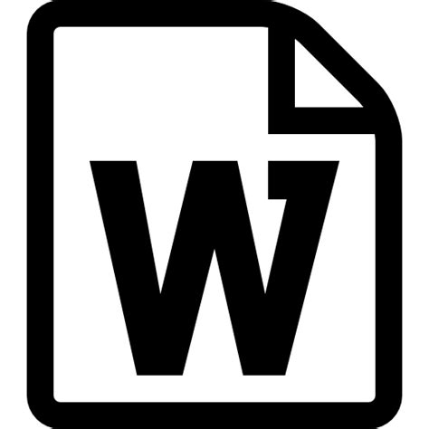 Email Icon Word At Getdrawings Free Download