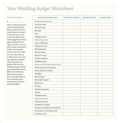 Now it's time to organize everything, taking care of big things and small details. 17+ Wedding Template - DOC, Excel, PDF, PSD, InDesign ...