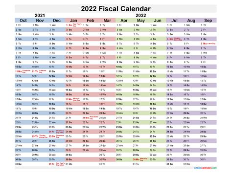 Fiscal Year Calendar 2022 Template Nofiscal22y20 Free Printable