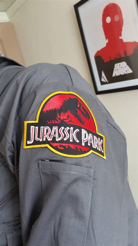 Jurassic Park Worker Costume Maintenance Cosplay Jurassic Etsy Uk