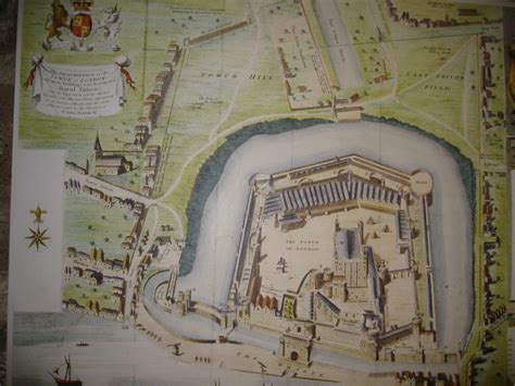 Tower Of London An Old Map Of The Tower Of London Jason Flickr
