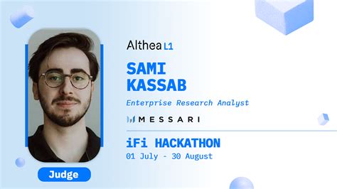 Althea L1 Presents The Worlds First Ifi Hackathon Hackathon Dorahacks