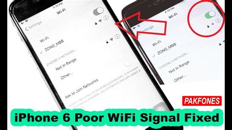 Iphone 6 Poor Wifi Signal How To Fix Weak Wifi Signal On Iphone 6