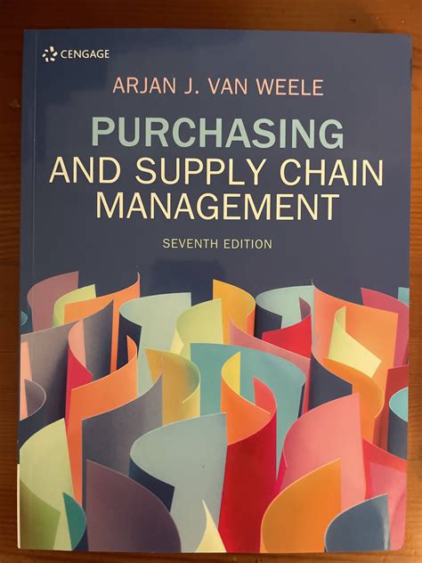 Purchasing And Supply Chain Management 7th Edition Webuytextbooks