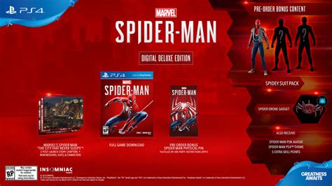Spiderman Ps4 Release Date Announced Collectors And Digital Deluxe