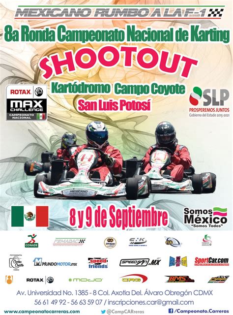 Cuenta Regresiva Shootout Del Campeonato Nacional De Karting FEMADAC