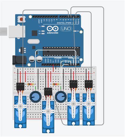 Brazo Robótico 4 Servos 3 Grados De Libertad Arduino Project Hub