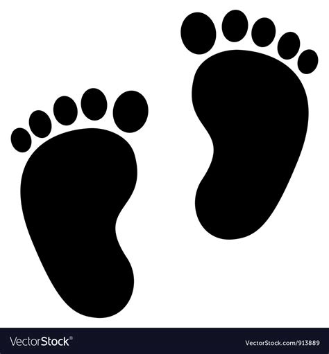 Baby Footprint Clipart Vector 10 Free Cliparts Download Images On