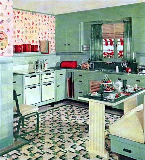 Key interior design features of american foursquare homes: Retro Kitchen Design Sets and Ideas | Interior Design ...