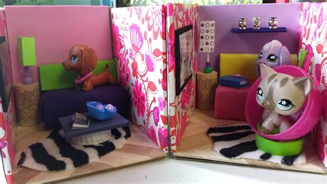 I still need bedroom furniture, otherwise it is completed. How to Make Cute LPS Living Rooms: Dollhouse DIY - YouTube