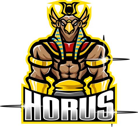 Horus Esport Mascot Logo Design By Visink Thehungryjpeg