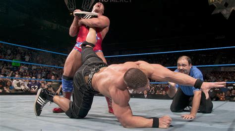Kurt Angle Vs John Cena No Mercy 2003 Wwe