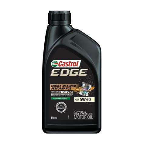 Castrol Edge 5w 20 Full Synthetic Engine Oil 1 Quart