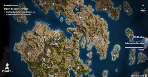 Assassin S Creed Odyssey Xenia Treasure Map Locations Quest Guide