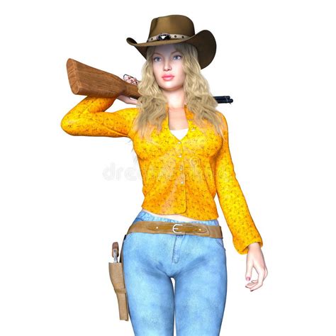 Cowgirl Rifle Stock Illustrations 39 Cowgirl Rifle Stock Illustrations Vectors And Clipart