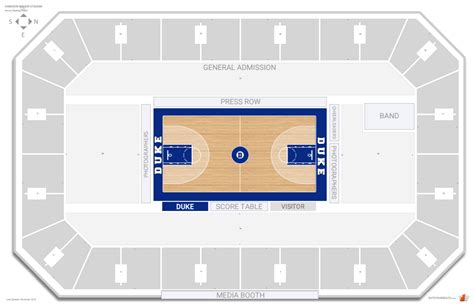 Cameron Indoor Stadium Duke Seating Guide