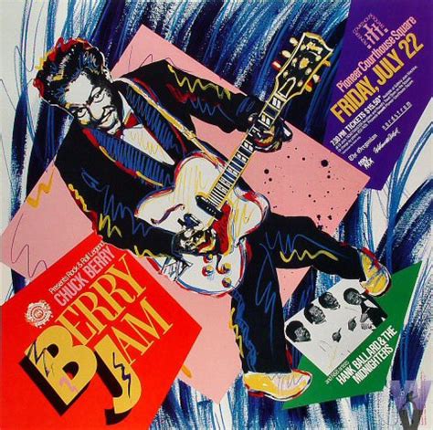 Unique chuck berry posters designed and sold by artists. Chuck Berry Vintage Concert Poster from Pioneer Courthouse ...