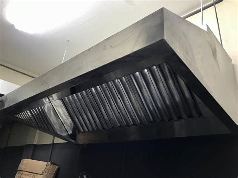 Rectangular Ceiling Mounted Stainless Steel Exhaust Hood At Rs 35000