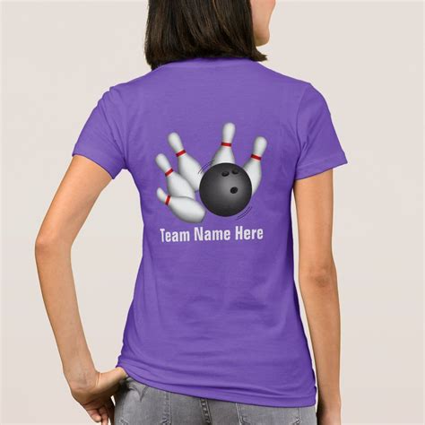 Ladies Personalized Team Bowling Shirt In 2021 Team Bowling Shirts