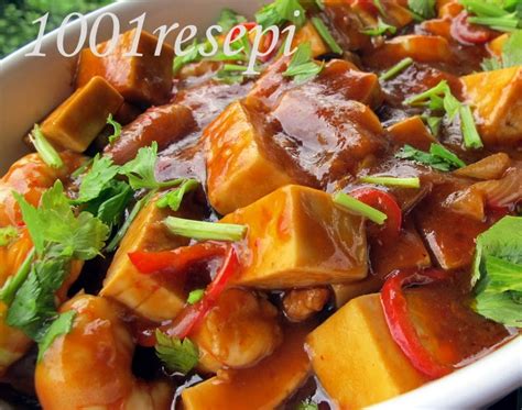 Resepi udang masak lemak cili padi. Koleksi 1001 Resepi: tumis tahu dan udang dalam sos tiram ...