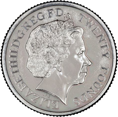 Twenty Pounds 2014 Ww1 Outbreak Coin From United Kingdom Online