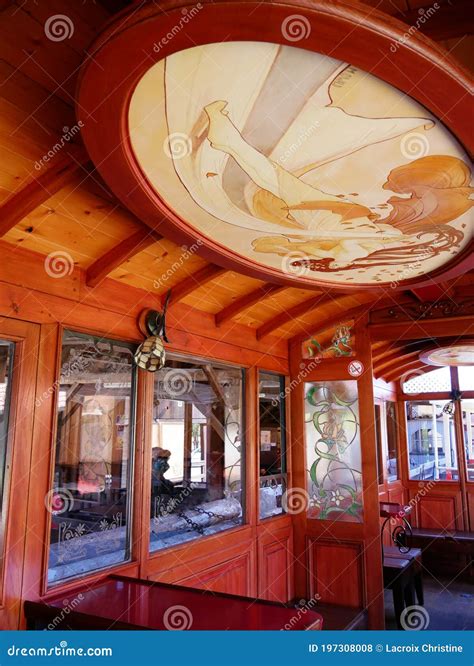 Little Tourist Train In Abreschviller Art Deco Interior Decoration Of