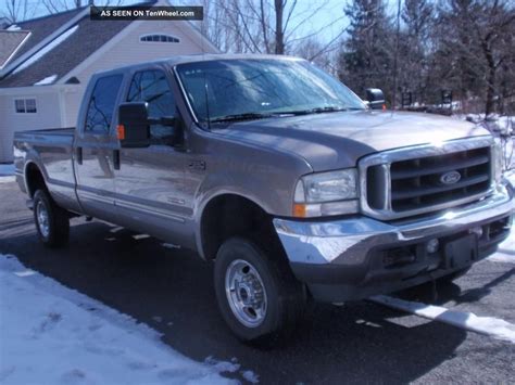 2003 Ford F 350 Crew Cab Long Bed 4x4 Power Stroke Diesel