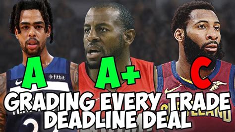 Check out the trades you may have. GRADING EVERY 2020 NBA TRADE DEADLINE DEAL! - YouTube