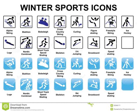 18 For Winter Olympic Sports Icons Images Winter Olympic Sports