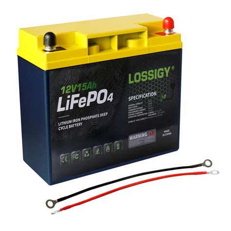 Buy 12v15ah Lifepo4 Battery Deep Cycle Lithium Iron Battery Online At