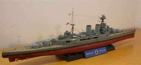 Hms hood 1:350 scale model by trumpeter finished. HMS Hood, Trumpeter 1:350 von Frank Spahr